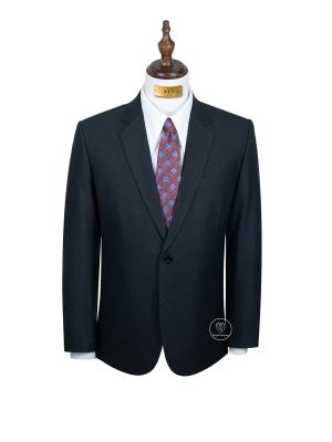 Bộ suit xám đen biên đỏ hai nút TGS217